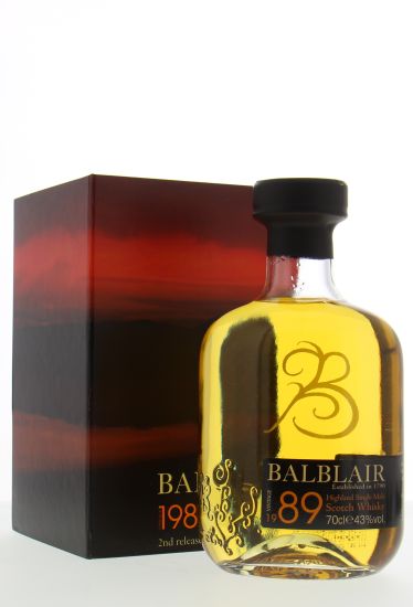 Balblair Highland Single Malt 1989 70CL