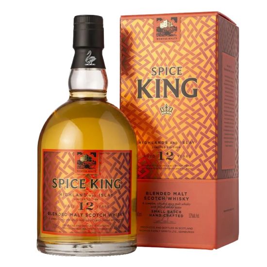 Wemyss Spice King 12 Year Highland & Islay Blended Malt 70CL