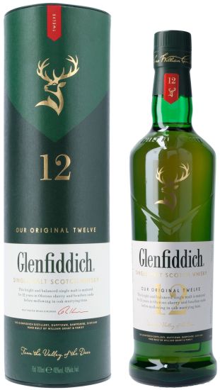 Glenfiddich Single Malt 12 Years 70CL