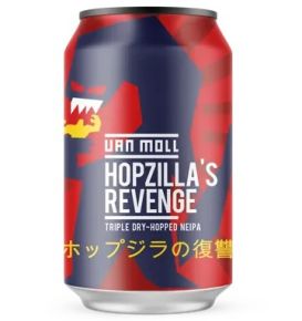 Van Moll Hopzilla's Revenge Triple Dry Hopped Neipa 6.5%