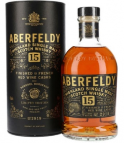 Aberfeldy 15year Single Malt 70cl Cadillac