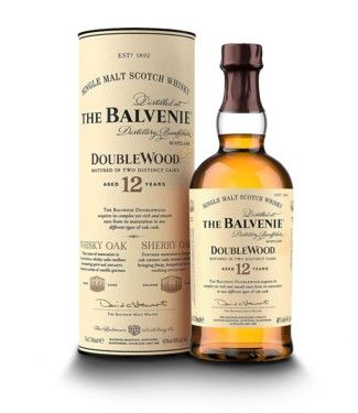 The Balvenie Double Wood 12year GV + Glas 70cl