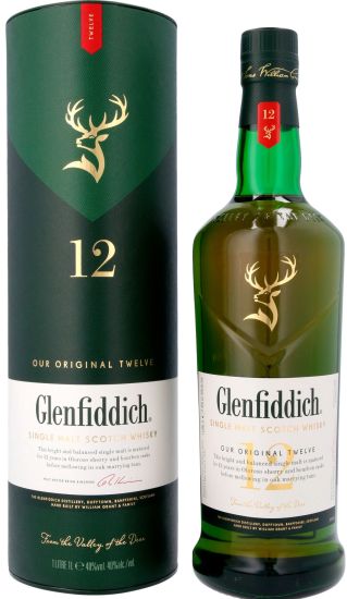 Glenfiddich 12Y 1L