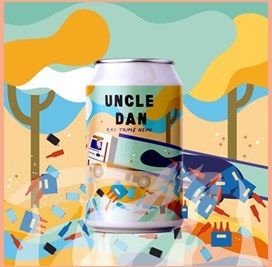 Brouwerij Eleven Uncle Dan Triple Neipa 9.4%