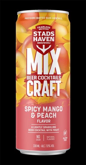 Stadshaven Mix Beer Cocktail Spicy Mango & Peach 7%