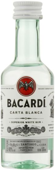 Bacardi Carta Blanca 5cl