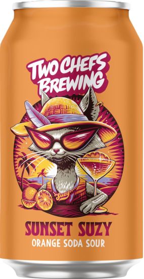 Two Chefs Brewing Sunset Suzy Orange Soda Sour 4.8%