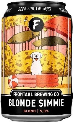 Frontaal Blonde Simmie 5%