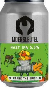 Moersleutel Hazy IPA 5.5% Crank the Juice