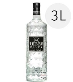 Three Sixty Vodka 3 ltr