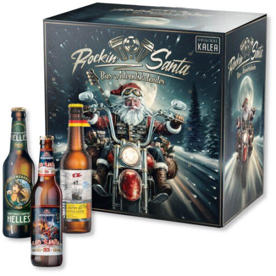 Kalea Bieradventskalender Rockstar Santa 2026 24stuks